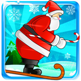 圣诞老人滑雪手游